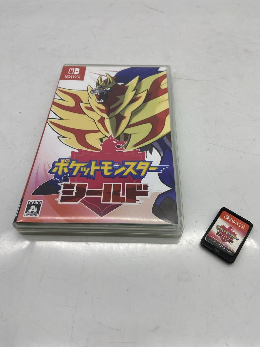 N【500円スタート】 Nintendo Switch ソフト ポケットモンスター シールド ニンテンドースイッチ ゲームソフト スイッチ ポケモン