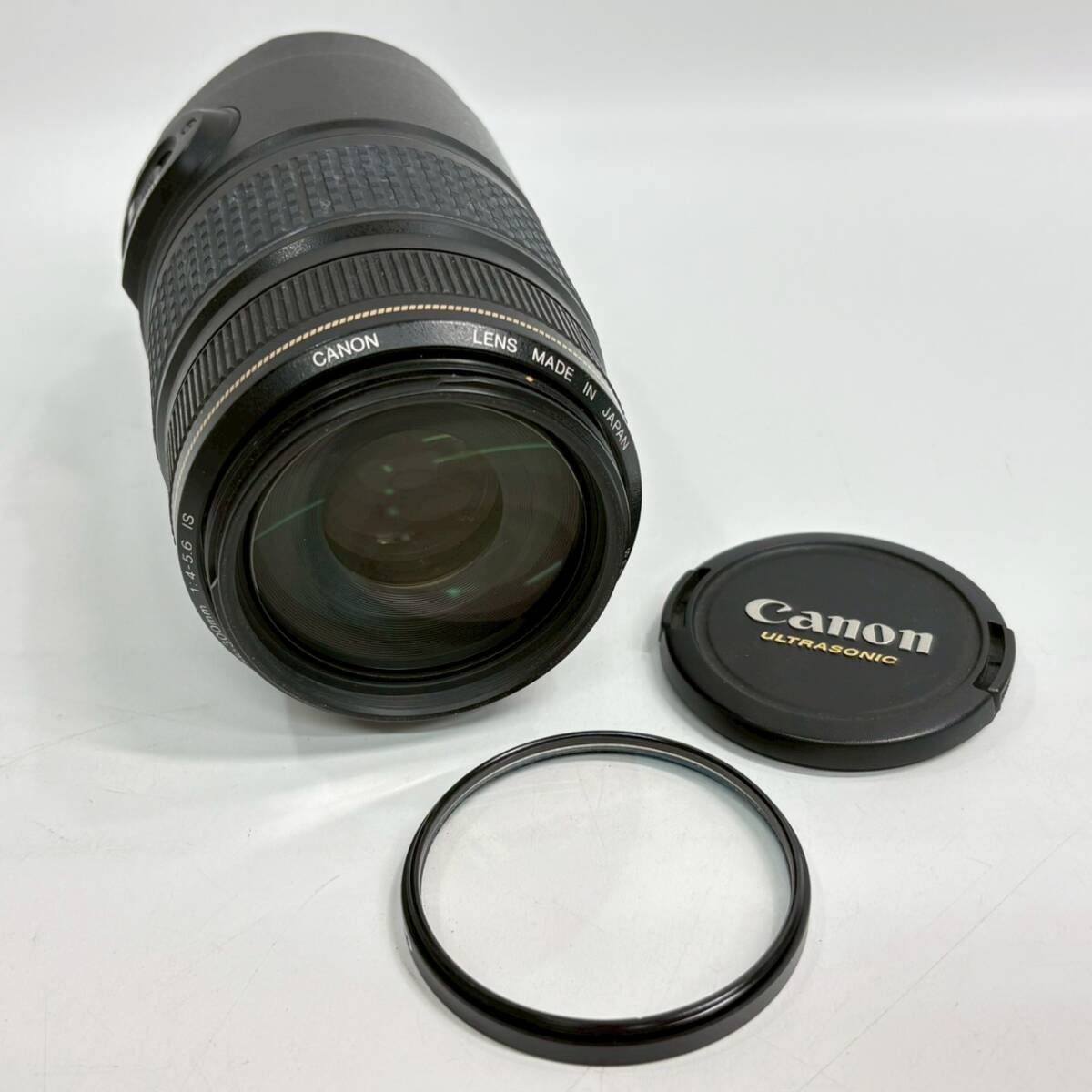 ■ 1円〜【現状保管品】 Canon キャノン カメラレンズ ZOOM LENS EF 75-300mm 1:4-5.6 IS ズームレンズ 望遠 一眼レフカメラ用 K163909