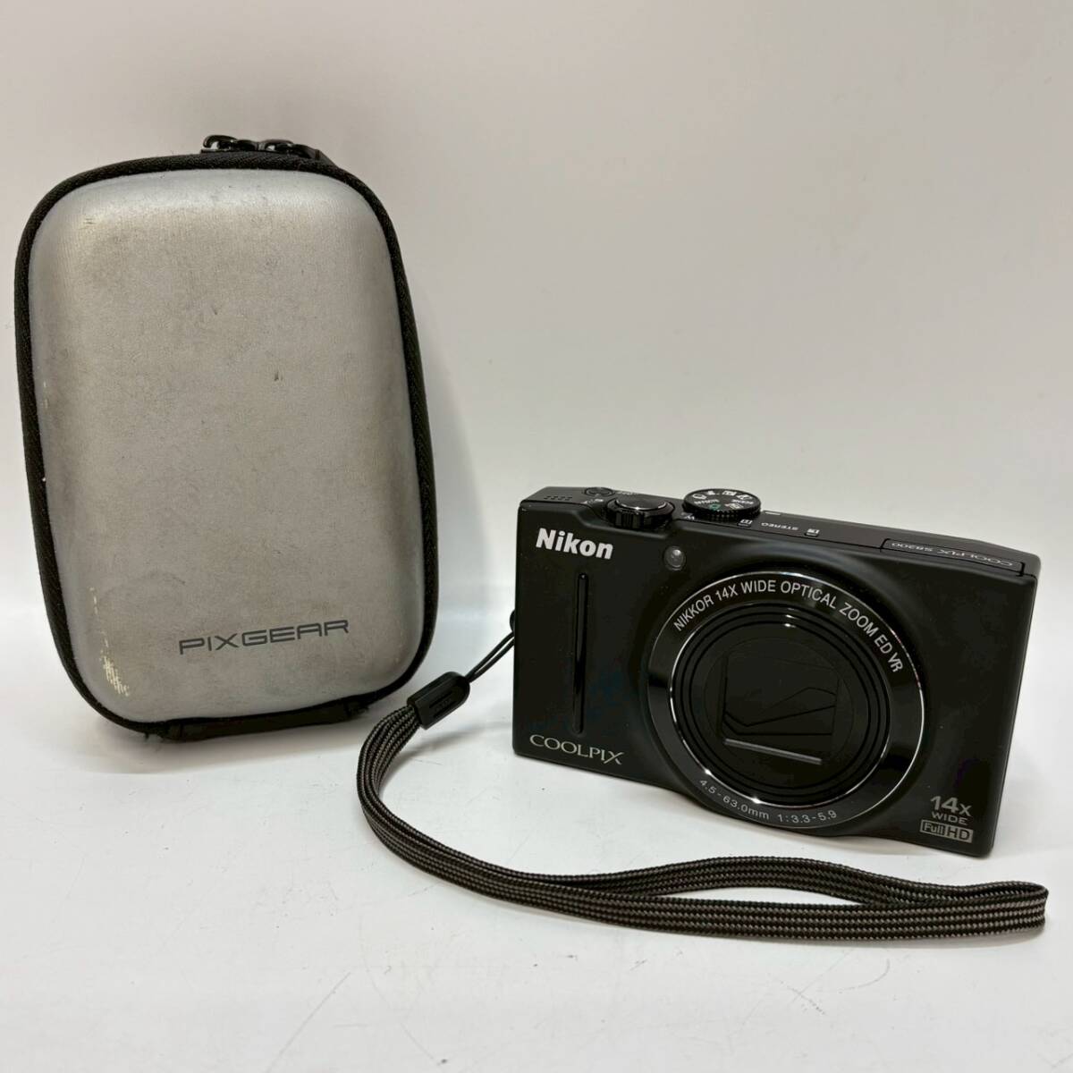 ■ 1円〜【通電確認済み】 Nikon ニコン COOLPIX S8200 デジカメ NIKKOR 14× WIDE OPTICAL ZOOM ED VR 4.5-63.0mm 1:3.3-5.9 K163956