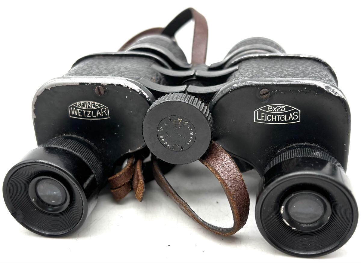 KEINER WETZLAR 8×25 LEICHTGLAS カイナー 双眼鏡 アウトドア レトロ アンティーク