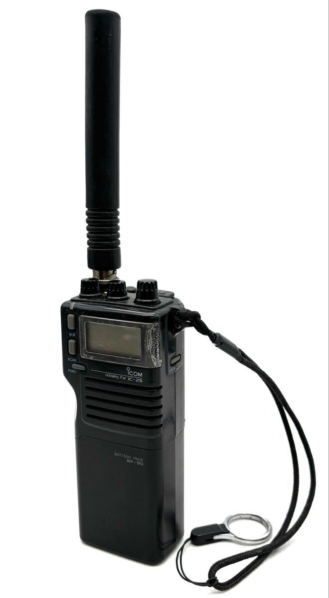 【事情あり】icom IC-2S トランシーバー BP-90 アイコム アマチュア無線