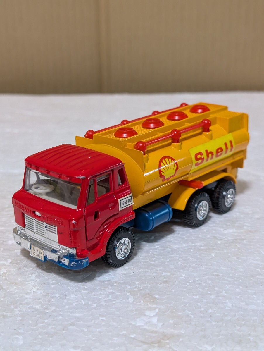 珍品 絶版 希少 絶版ミニカー キングペット ダイヤペット Shell タンクローリー 日野バントラック 日本製 日産ディーゼル UDミニカー 現状