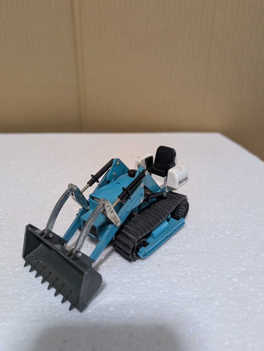 絶版重機ミニカー Diapet ヨネザワ ダイヤペット KOMATSU コマツ ショベルドーザー ショベルカー DIAPET 1/28 K-11 MADE IN JAPAN