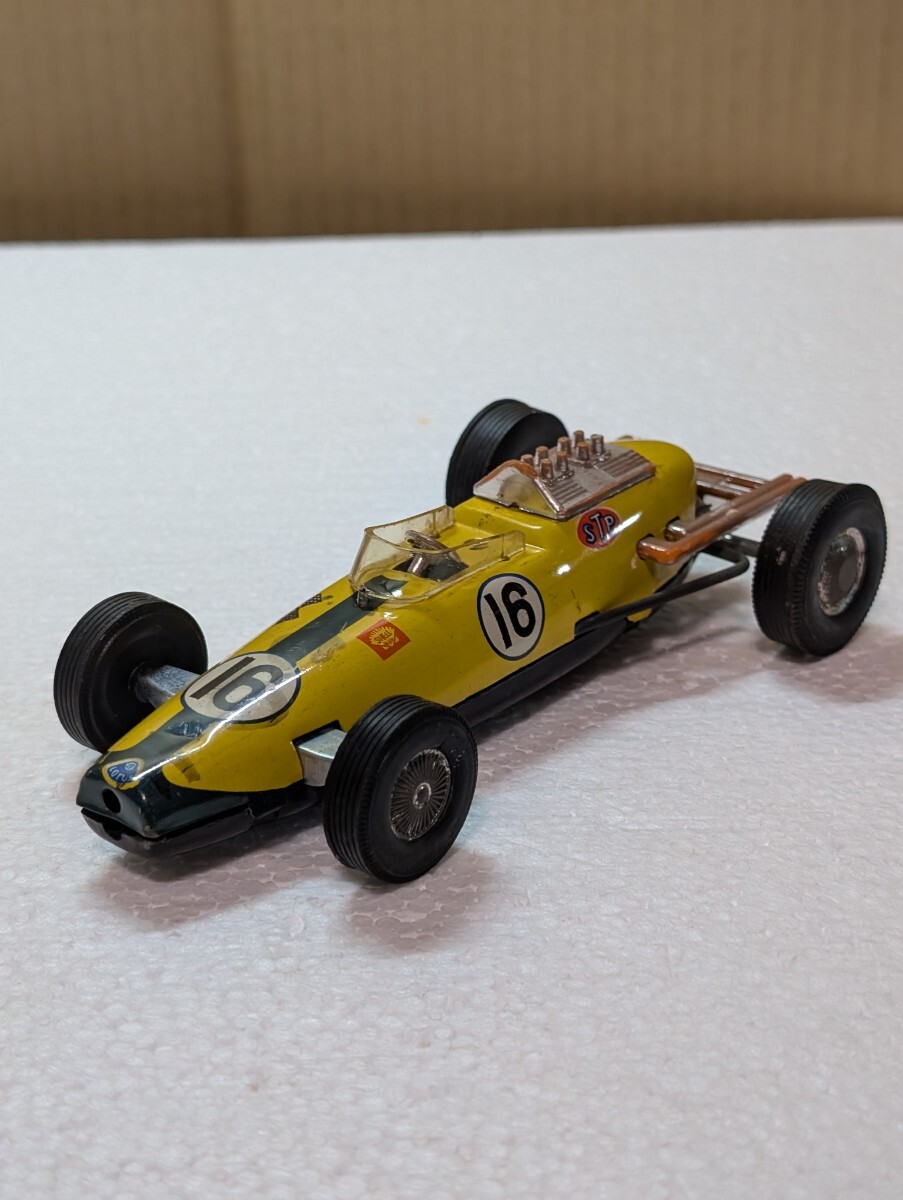 1960年代 当時物 絶版ブリキ 野村トーイ ロータス フォード #16 レースカー LOTUS 日本製 MADE IN JAPAN 