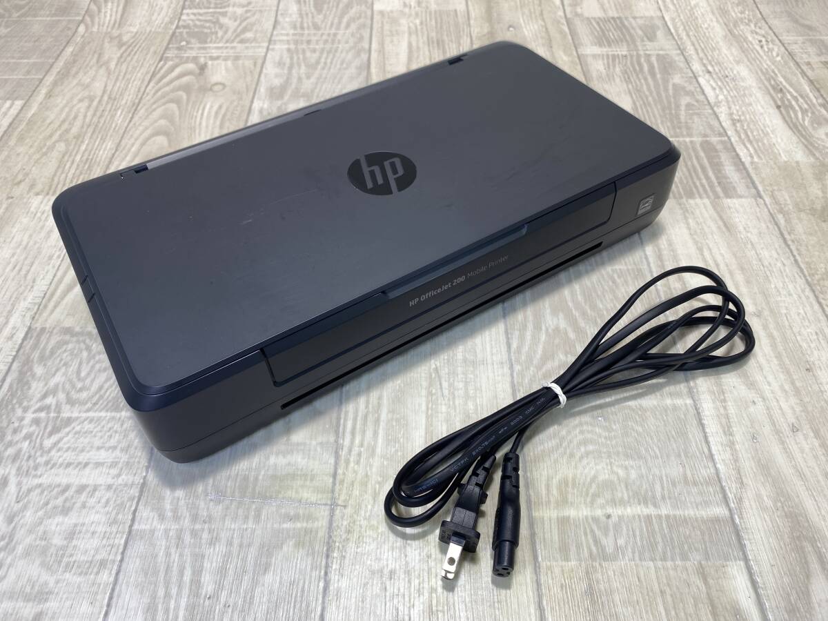 ☆ｈｐ モバイル インクジェット プリンター officejet200 【 動作確認済/ 現状品 】 （PN6D-76）