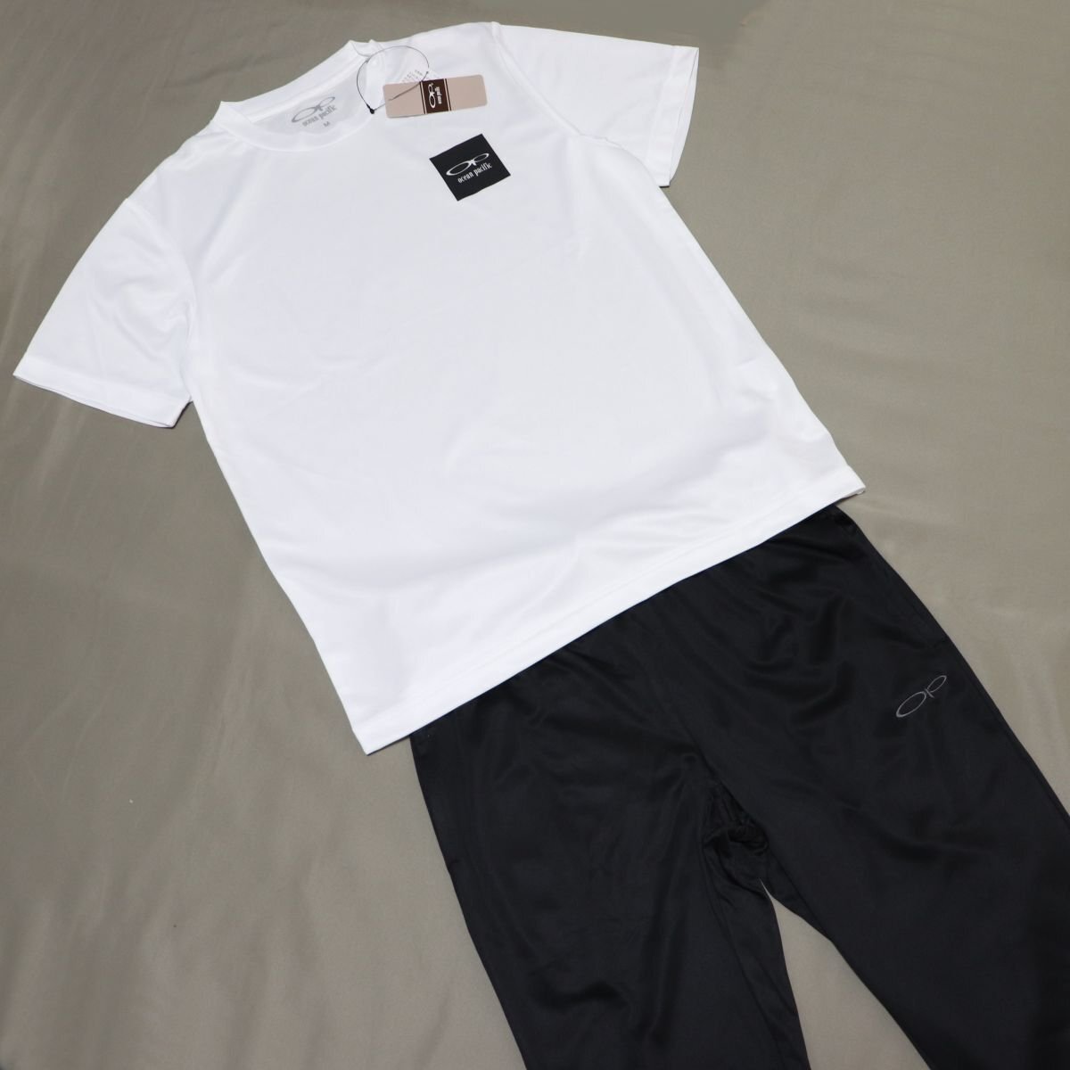 ★オーシャンパシフィック OCEAN PACIFIC OP 新品 メンズ 半袖 Tシャツ ロングパンツ 上下セット SET [SETX0530HRB-N0-LL] 一 五 参★QWER