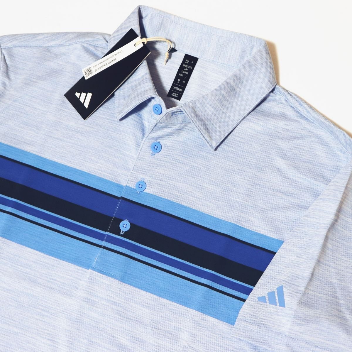 ○送料390円可能商品 アディダス ゴルフ adidas GOLF 新品 メンズ 軽量 吸汗速乾 半袖 ポロシャツ [HS75761N-L] 三 弐★QWER★