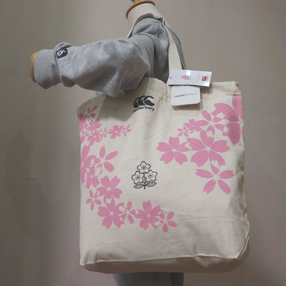 ●送料390円可能商品 カンタベリー canterbury 新品 ラグビー ジャパン スペクテータートートバッグ 日本代表[AB03781111N] ACC★QWER