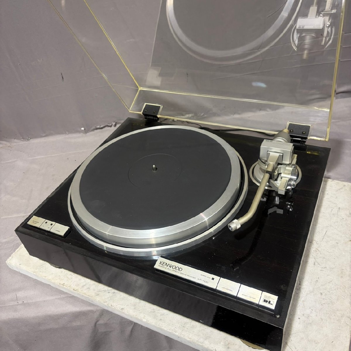 【C】 KENWOOD KP-1100 ターンテーブル ケンウッド 3253520