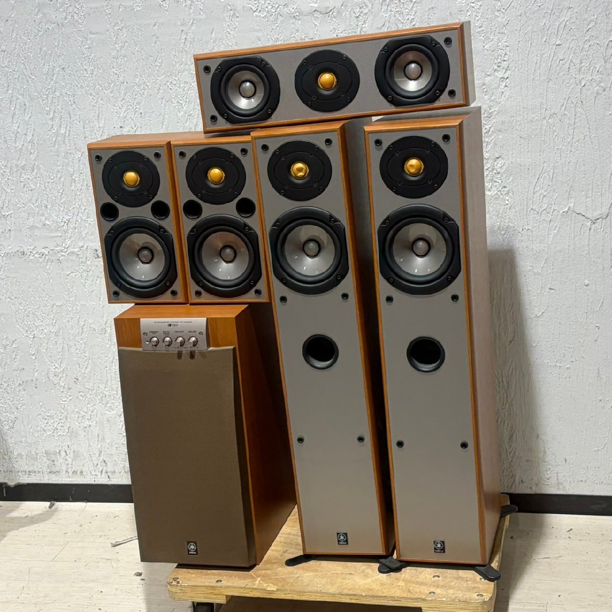【D】 YAMAHA NS-90ペア/NS-120ペア/NS-C120/YST-SW205 スピーカーシステム ヤマハ 186456