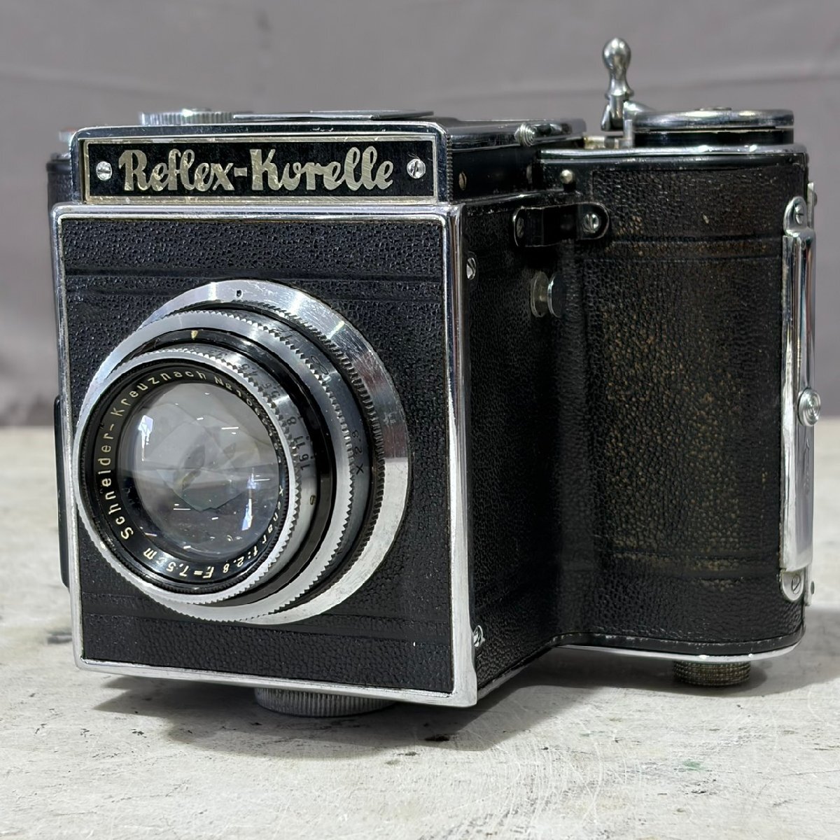 【G】 Reflex-korelle F2.8 7.5cm 中判カメラ レフレックスコレレ 185937