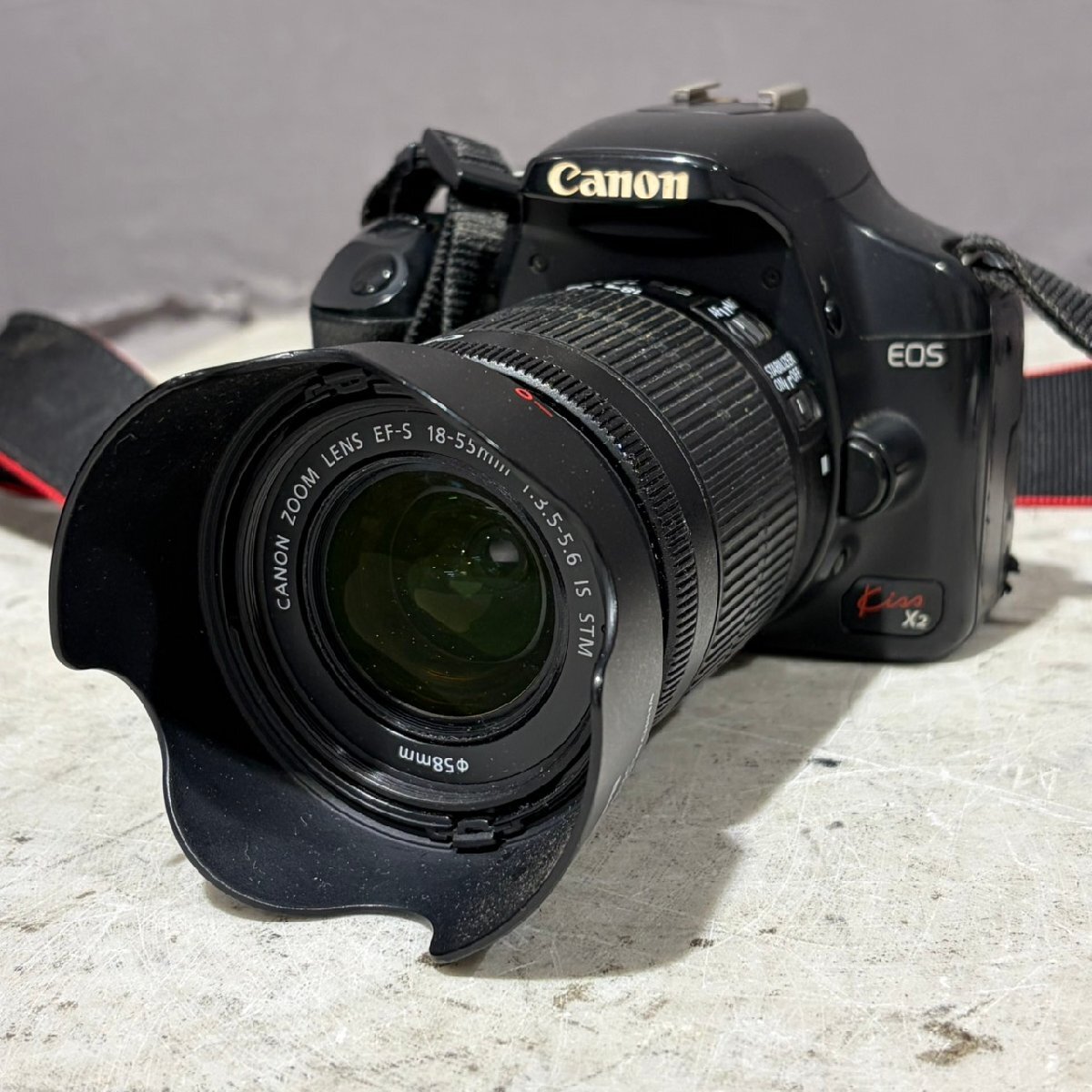 【G】 CANON EOS KISS X2 ＋18-55mmレンズ DS126181 一眼レフ キャノン 3253811