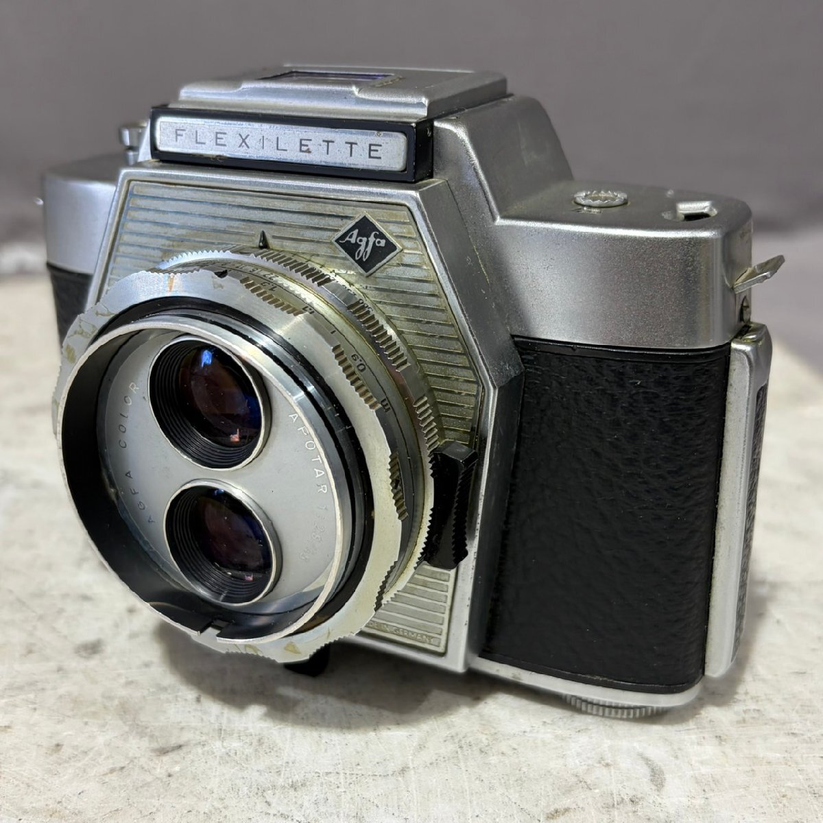【G】 Agfa FLEXILETTE 二眼レフカメラ アグファ フレキシレッテ 185982