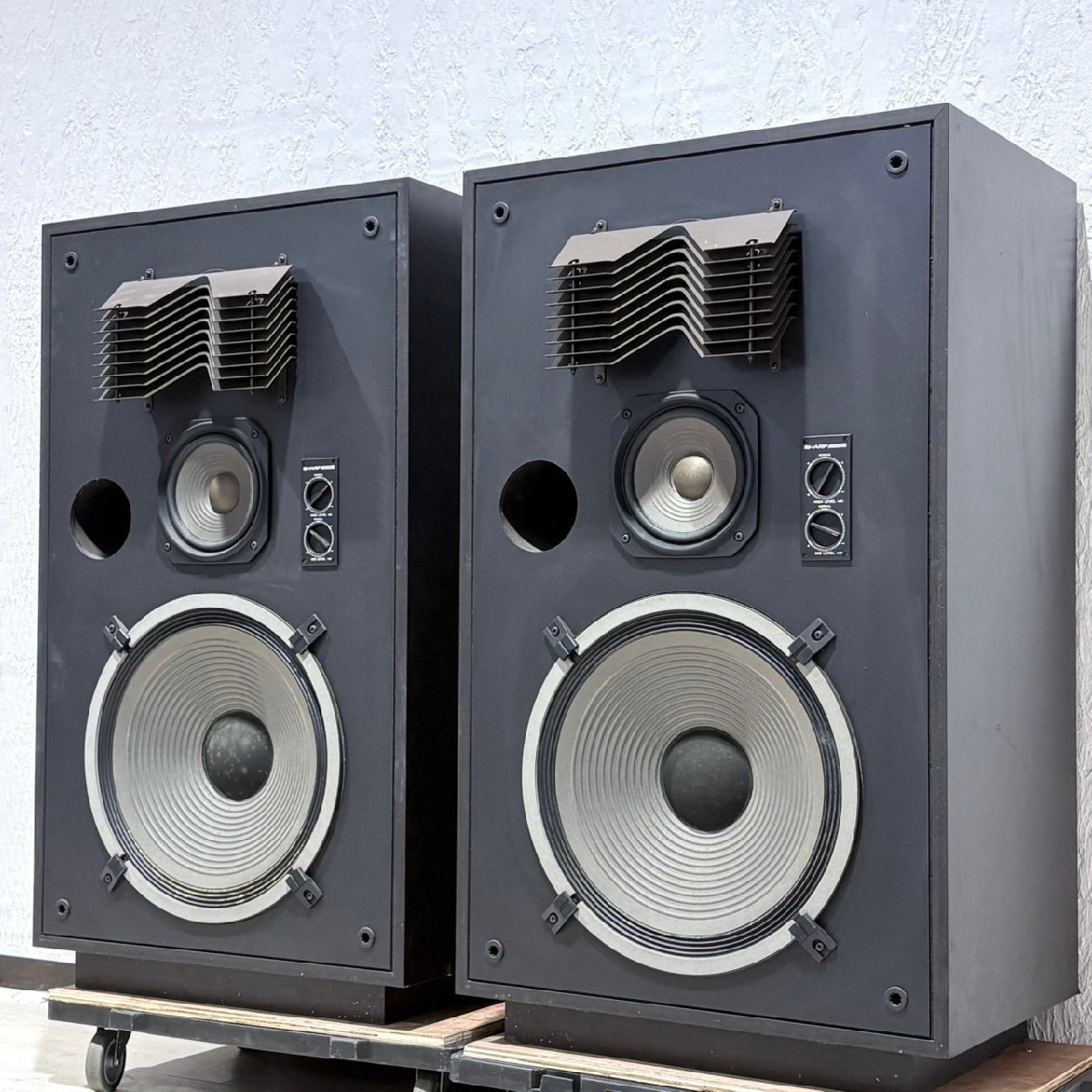 【C】 SHARP CP-3 スピーカーペア シャープ 3253942【法人様のみ JITBOX利用可能】