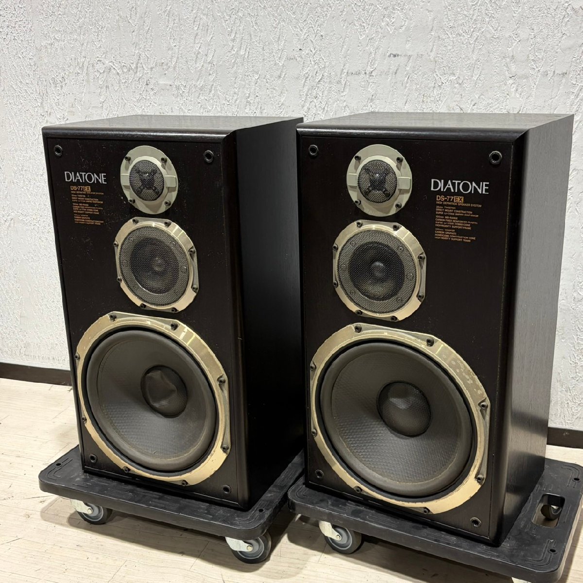 【C】 DIATONE DS-77EX スピーカーペア ダイヤトーン 3253828