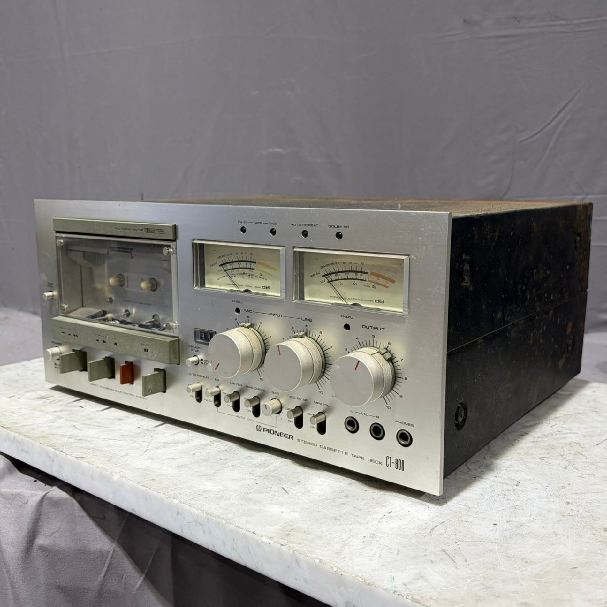 【J】 PIONEER CT-800 カセットデッキ パイオニア 3253789