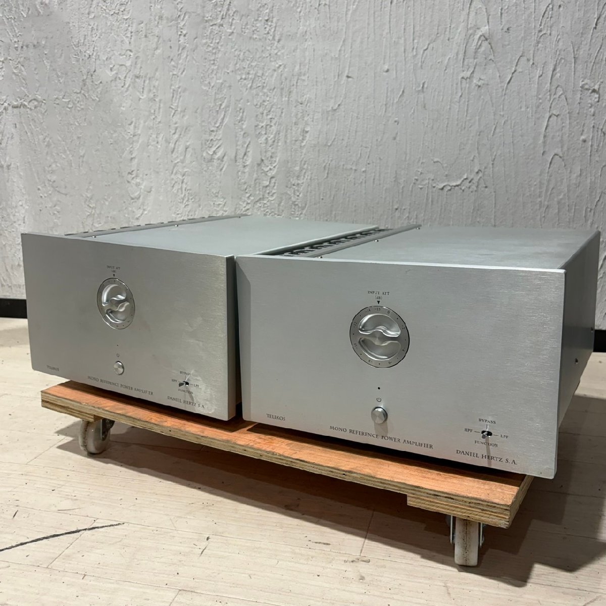 【C】 DANIEL HERTZ Telikos M5 パワーアンプ ペア ダニエルヘルツ 3253809