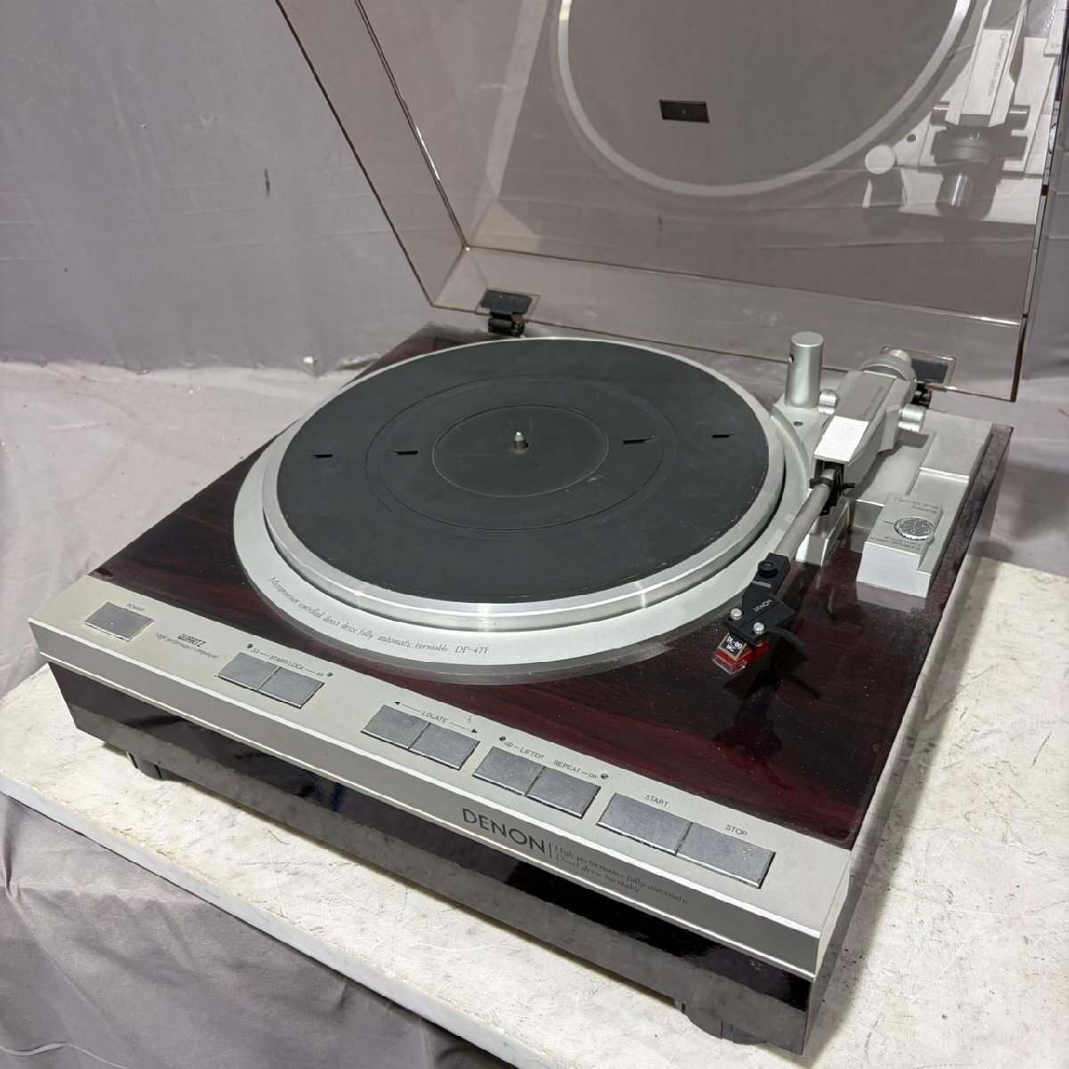 【J】 DENON DP-47F ターンテーブル デノン 186590