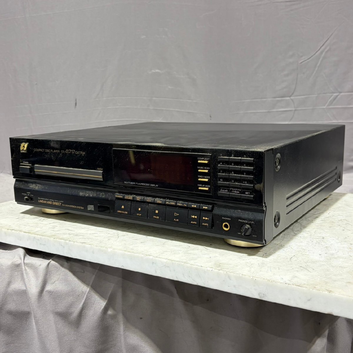 【C】 SANSUI CD-α717 / CD-a717 CDプレイヤー サンスイ 3253787