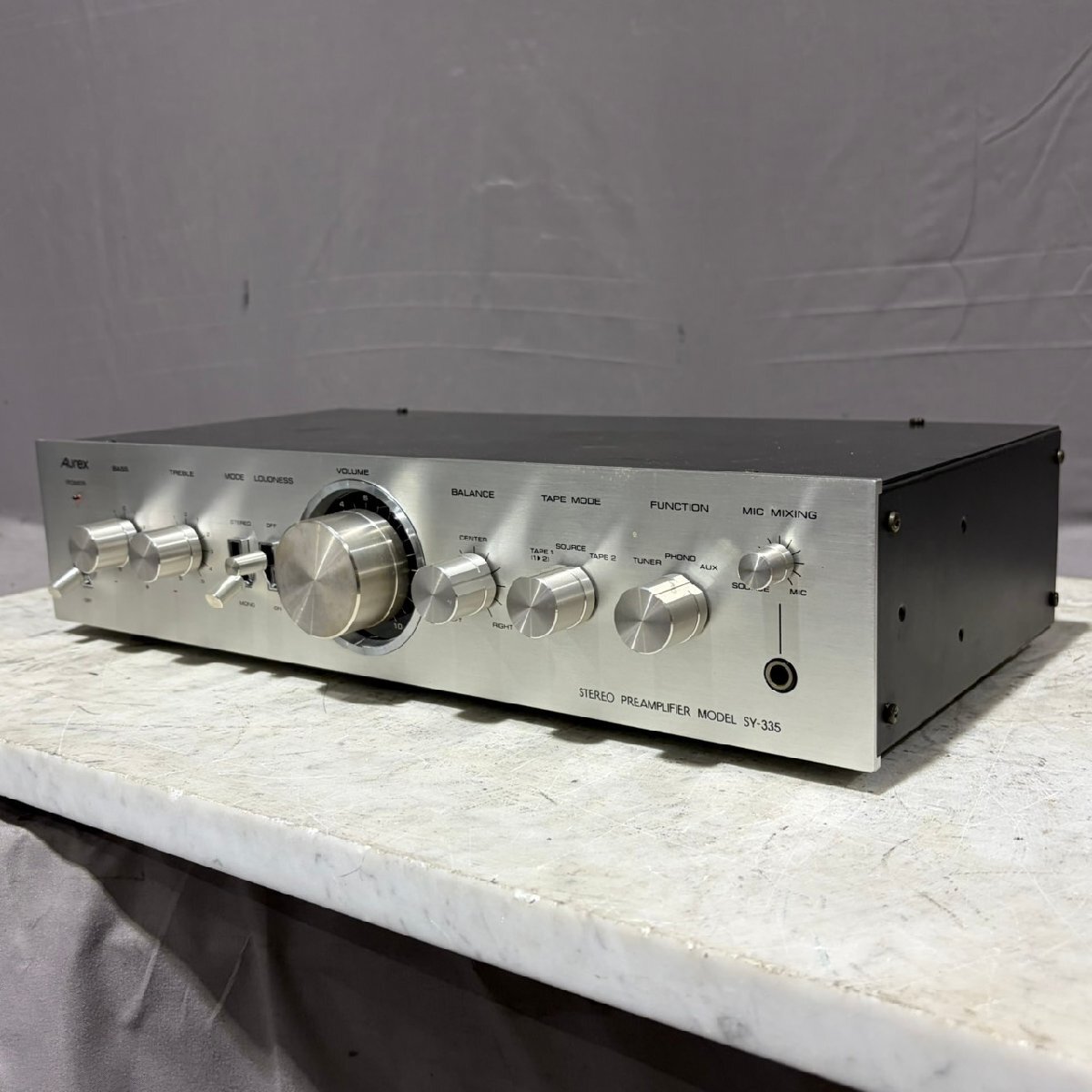 【J】 AUREX SY-335 プリアンプ オーレックス 3253862