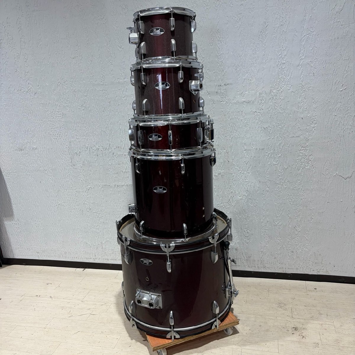 【C】 Pearl road show ドラム5点セット パール 3254026