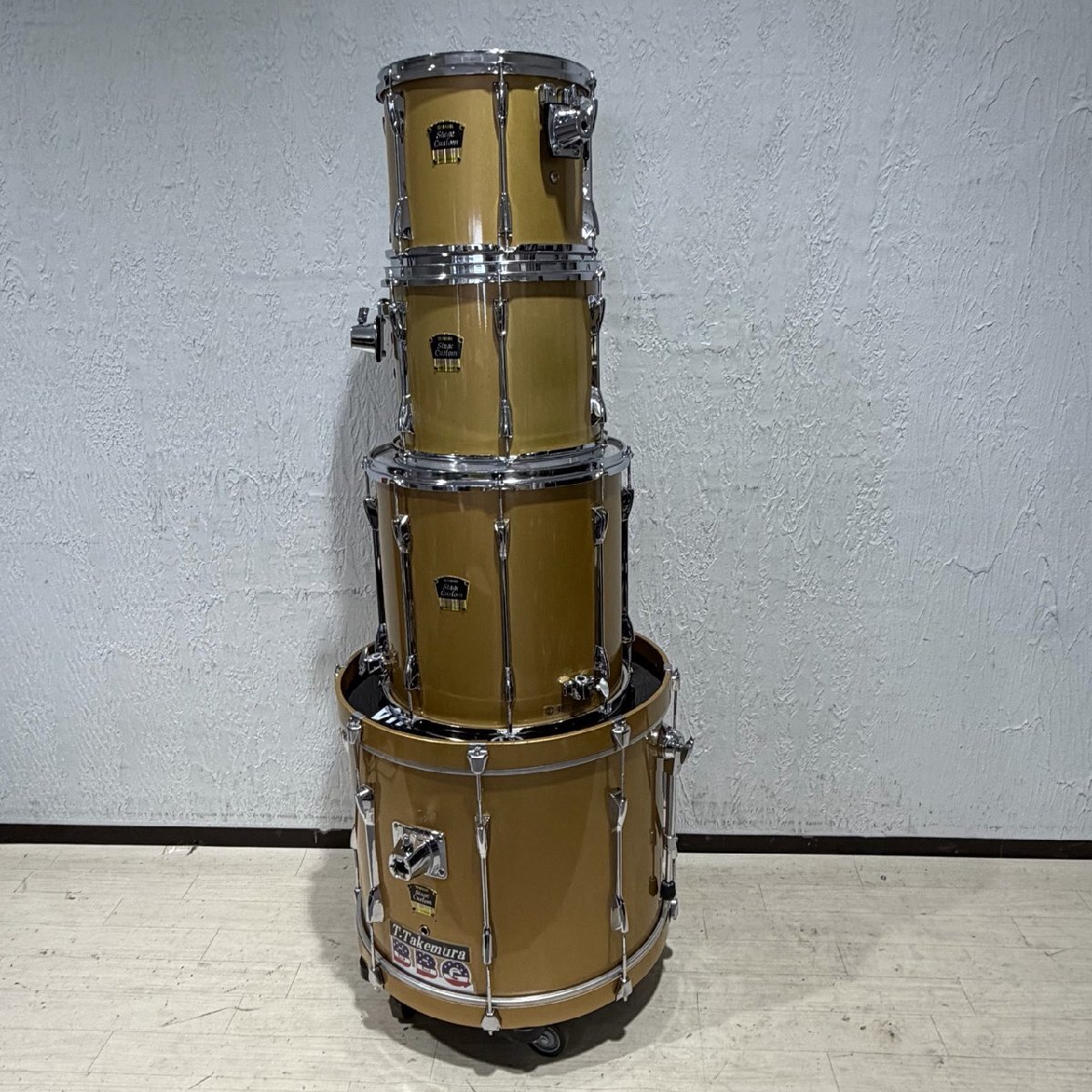 【C】 YAMAHA Stage Custom Advantage ドラム4点セット ヤマハ 186893