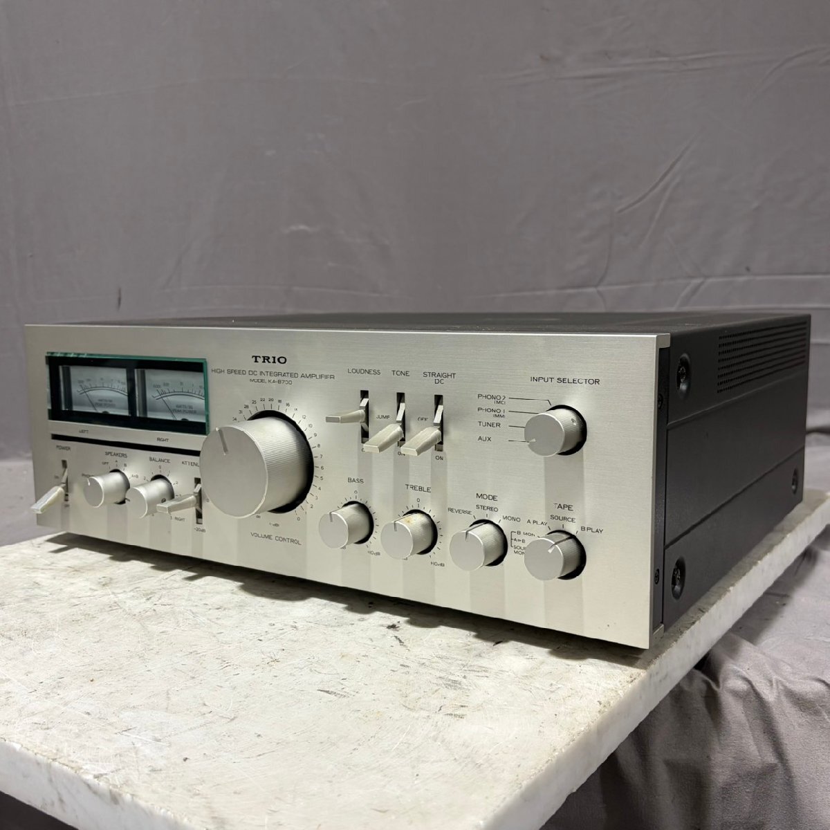 【C】 TRIO KA-8700 プリメインアンプ トリオ 3253860