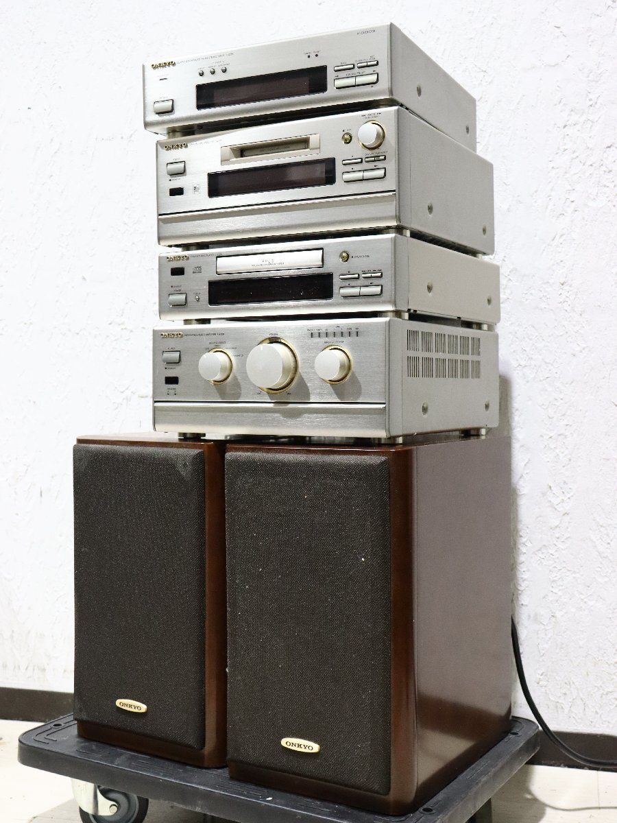【G】 ONKYO MD-122MX/C-722M/A-922M/T-422M/D-202AX システムコンポ オンキヨー 3253680