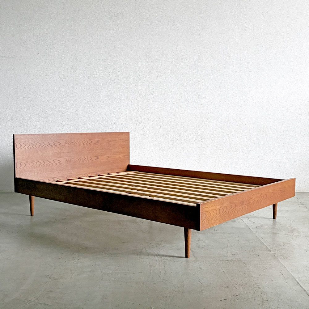 〓 トラックファニチャー TRUCK FURNITURE トーチベッド TORCH BED ベッドフレーム ダブル W148cm ナラ材 定価￥342,100- B