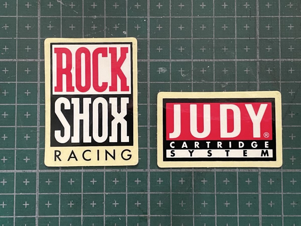 未使用品 RockShox JUDY stickers 1995MY フィルムベース