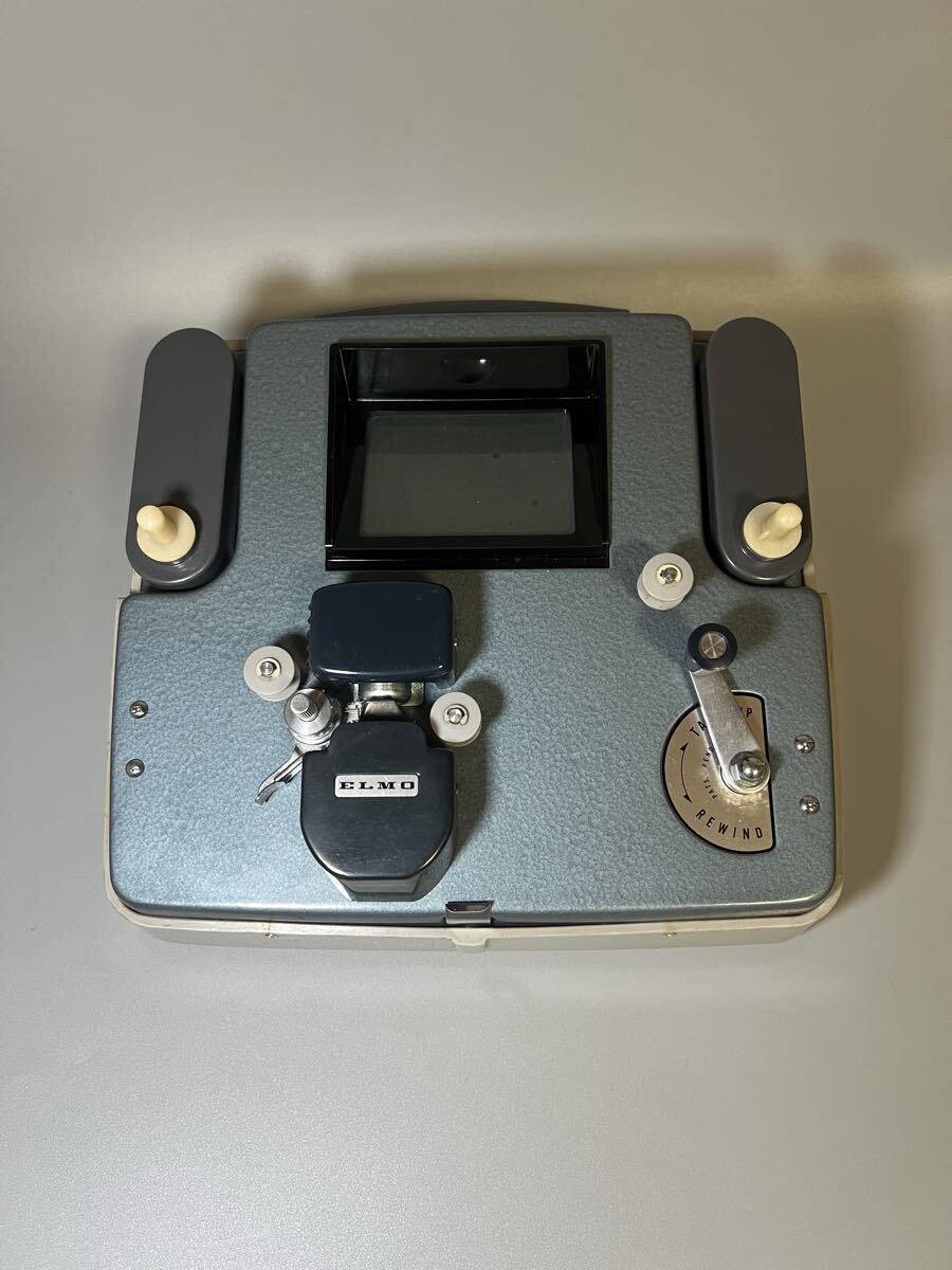 ELMO 8mm EDITOR フィルムエディター 通電ランプ点灯確認 電源コードなし 現状品