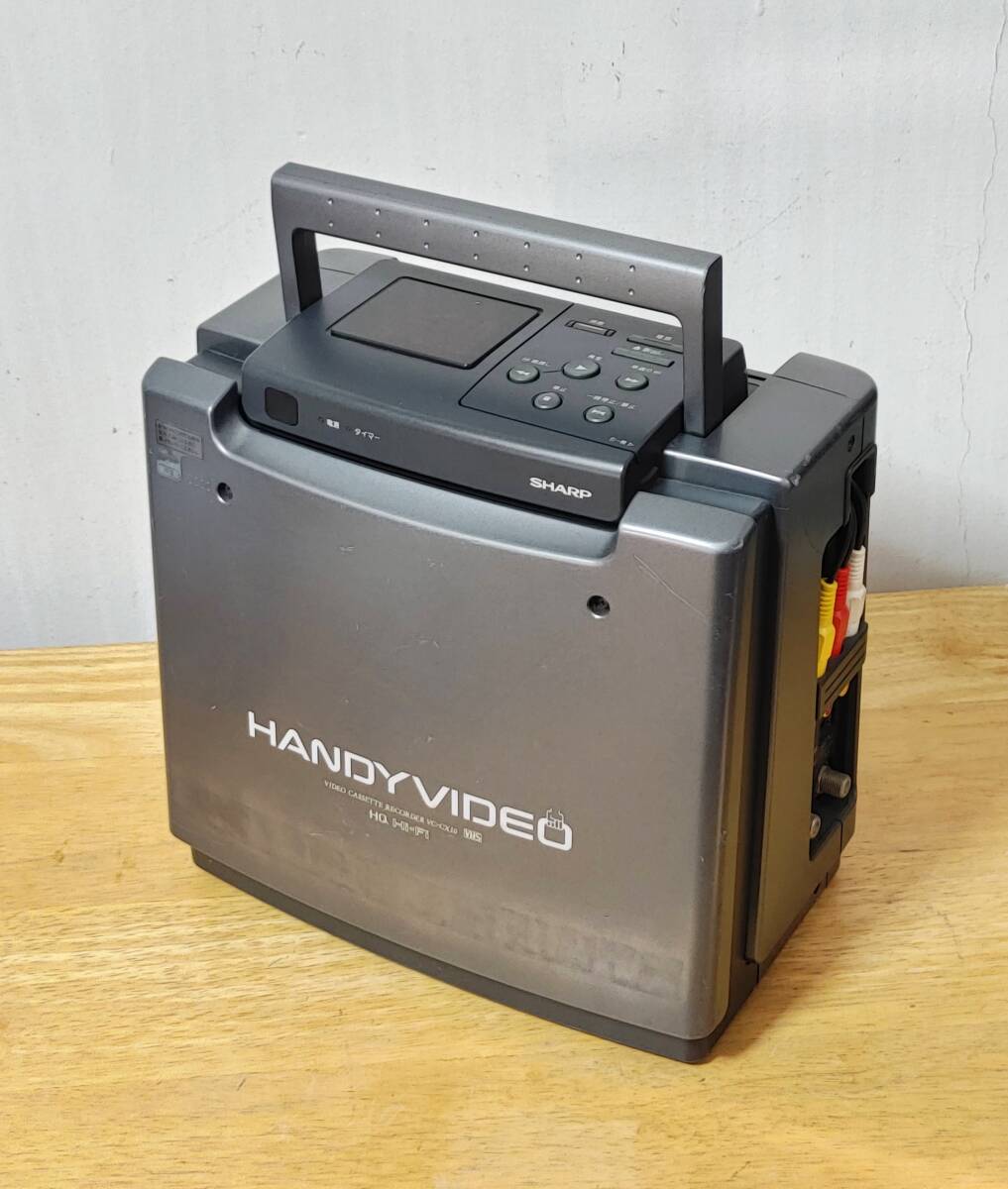 SHARP ハンディビデオデッキ VC-CX10H