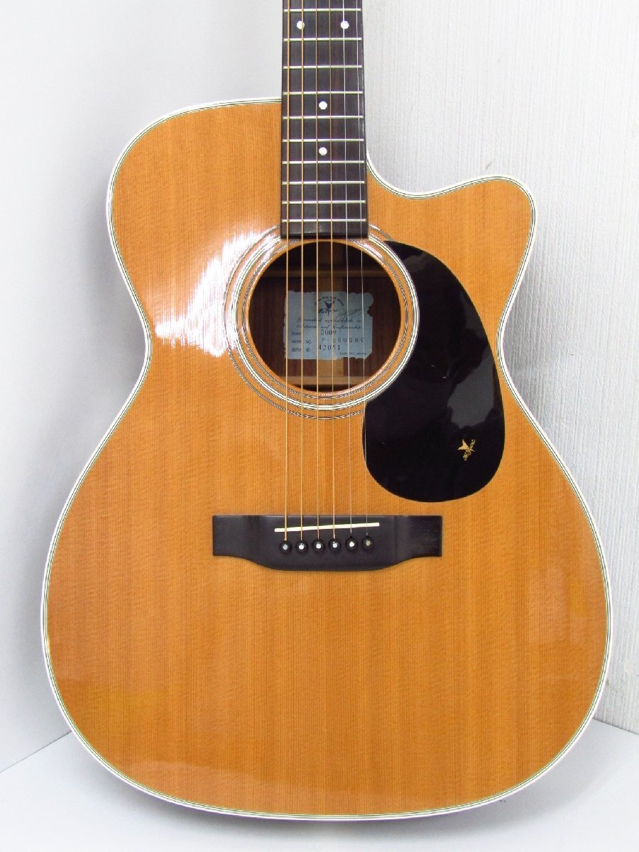 K.yairi K.ヤイリ YF-00028C アコースティックギター 純正ハードケース付き 楽器 ◆G5178