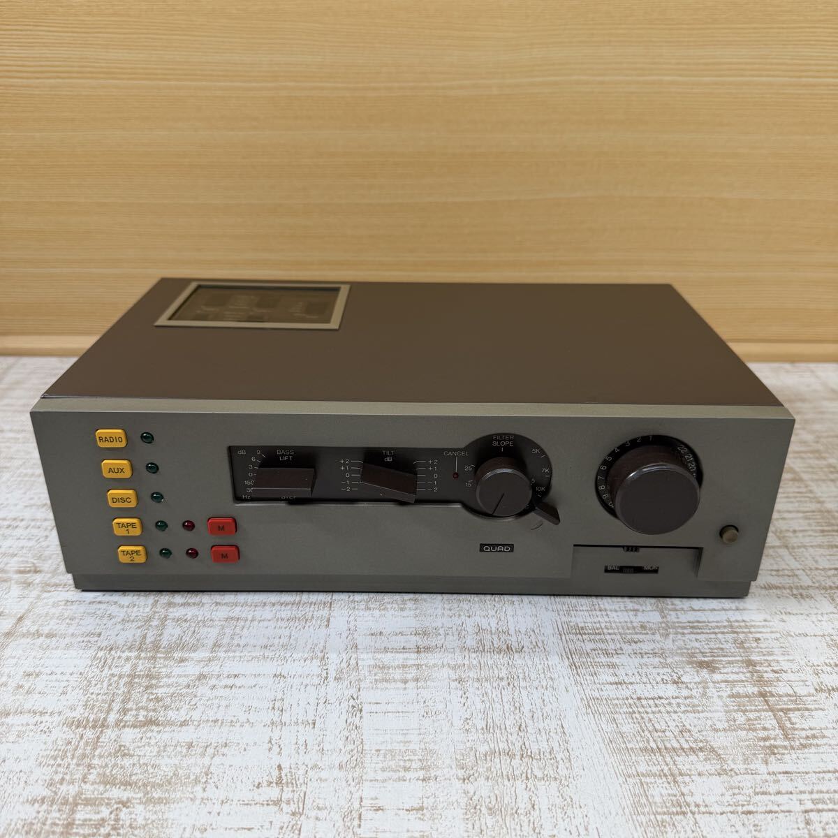  動作品　QUAD コントロールアンプ QUAD44 アンプ クォード プリアンプ