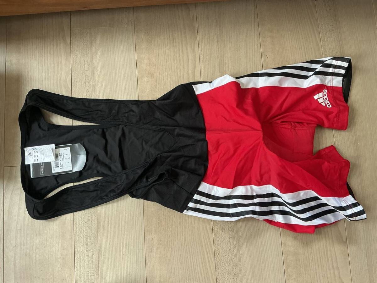 ★1点のみ 未使用 adidas アディダス Flash フラッシュ ビブショーツ Mサイズ デッドストック 即決