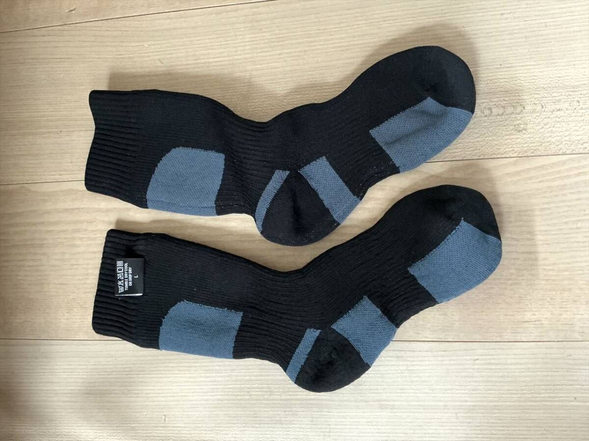 ★1セットのみ 未使用 完全防水ソックス Sealskinz ACTIVITY SOCK L 43-46 27-28.5㎝ MADE IN UK 即決