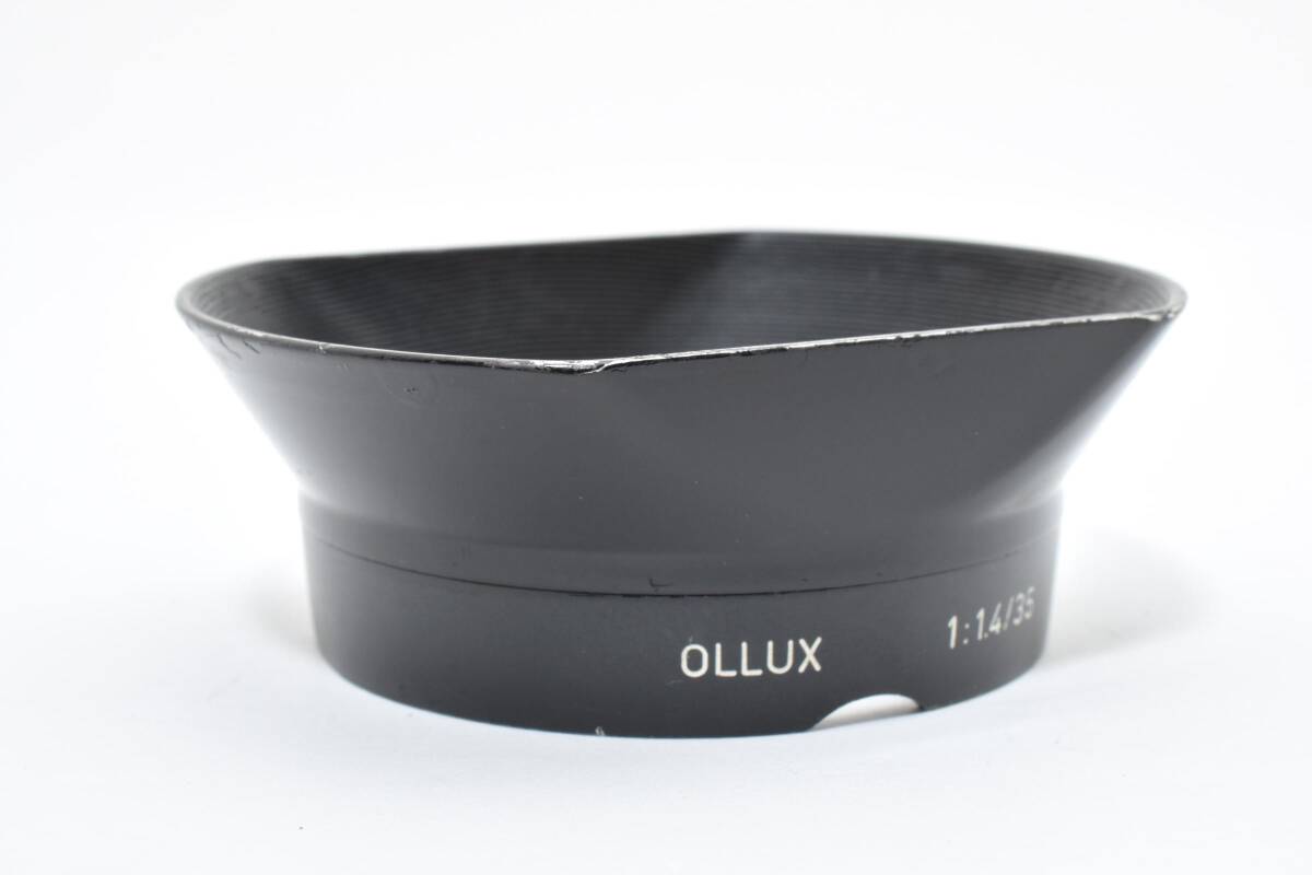 ★希少・美品★ Leica OLLUX 12522 LEITZ CANADA レンズフード 初期モデル ライカ SUMMILUX 35mm 1.4用 Lens Hood レンジファインダー#2801