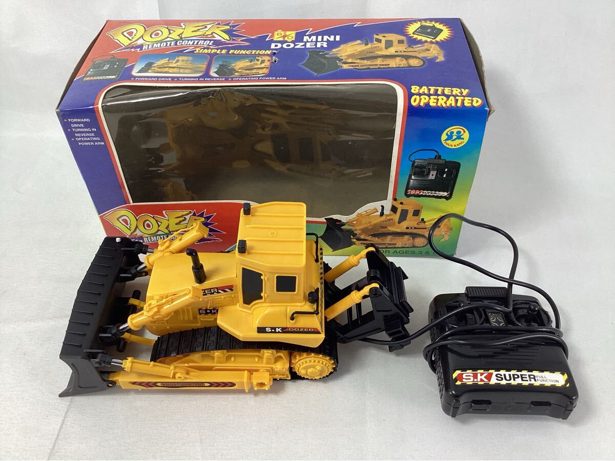 ラジコン ブルドーザー　中古　動作未確認