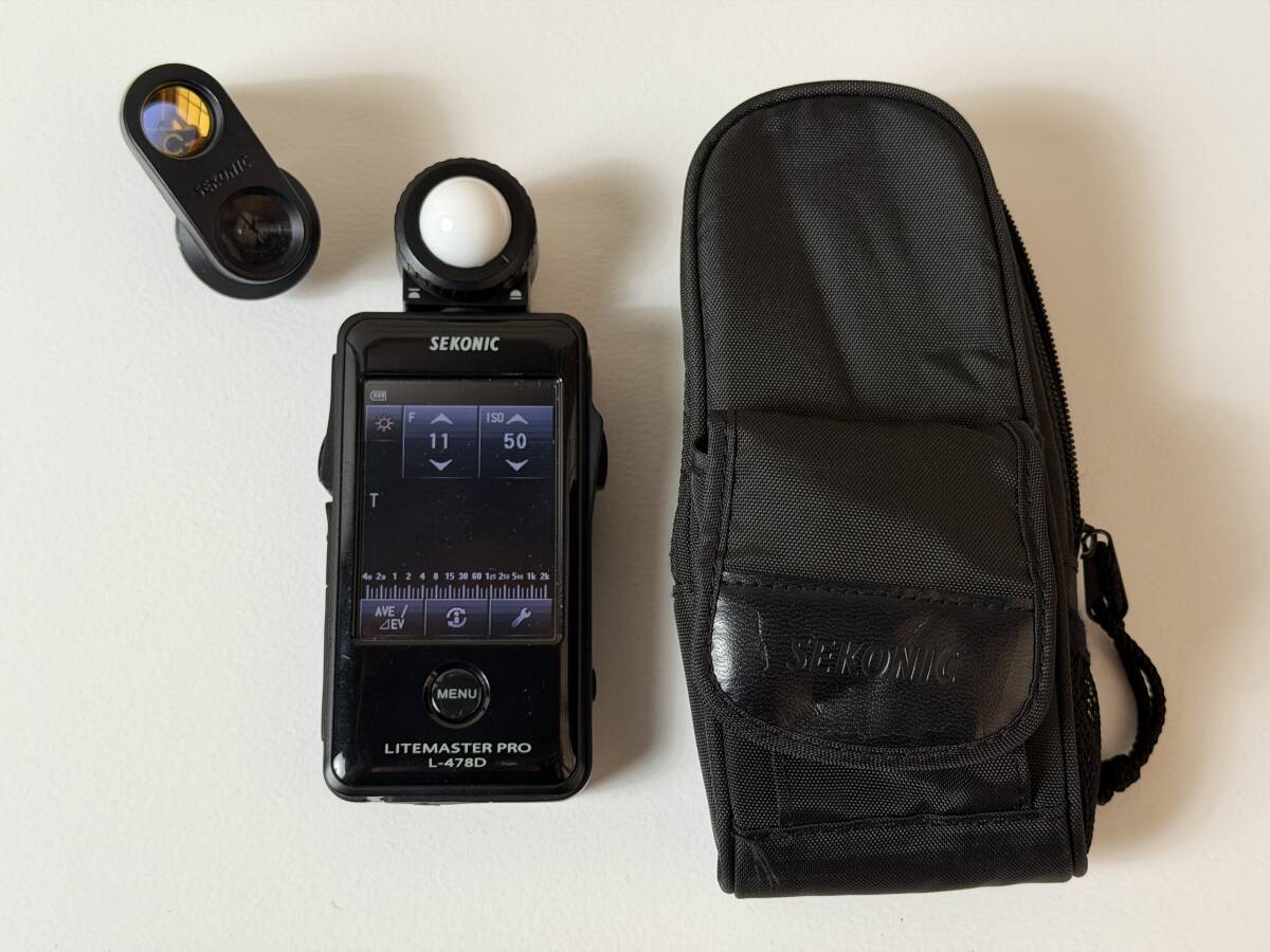 SEKONIC L-478D ライトマスタープロ スポット測光用ビューファインダー付き セコニック