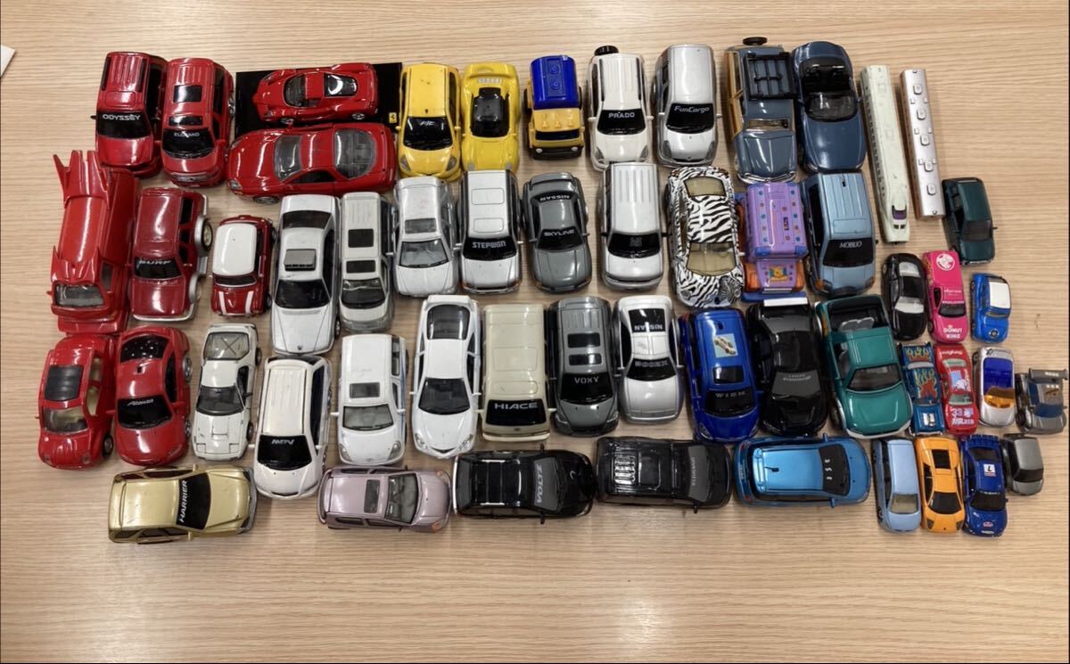 M【10E14他】ミニカー まとめ 車 おもちゃ 大量 50個以上 コレクション おまとめ 乗用車 トラック