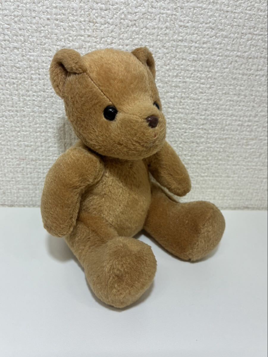 Hア【1E94】Harrods クマ ブラウン ハロッズ 熊 テディベア ハロッズベア ヴィンテージ 当時物 くまのぬいぐるみ ぬいぐるみ