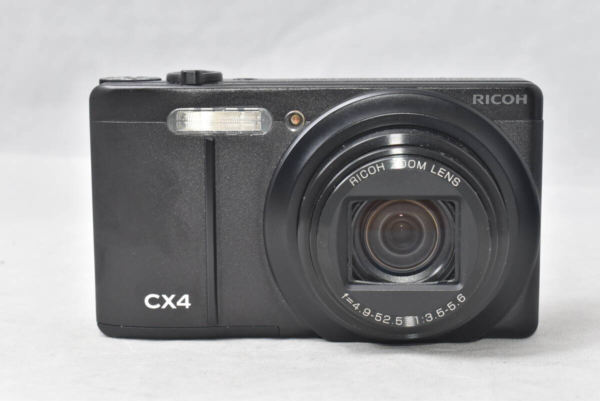 RICHO リコー CX4 ブラック コンパクトデジタルカメラ 動作未確認