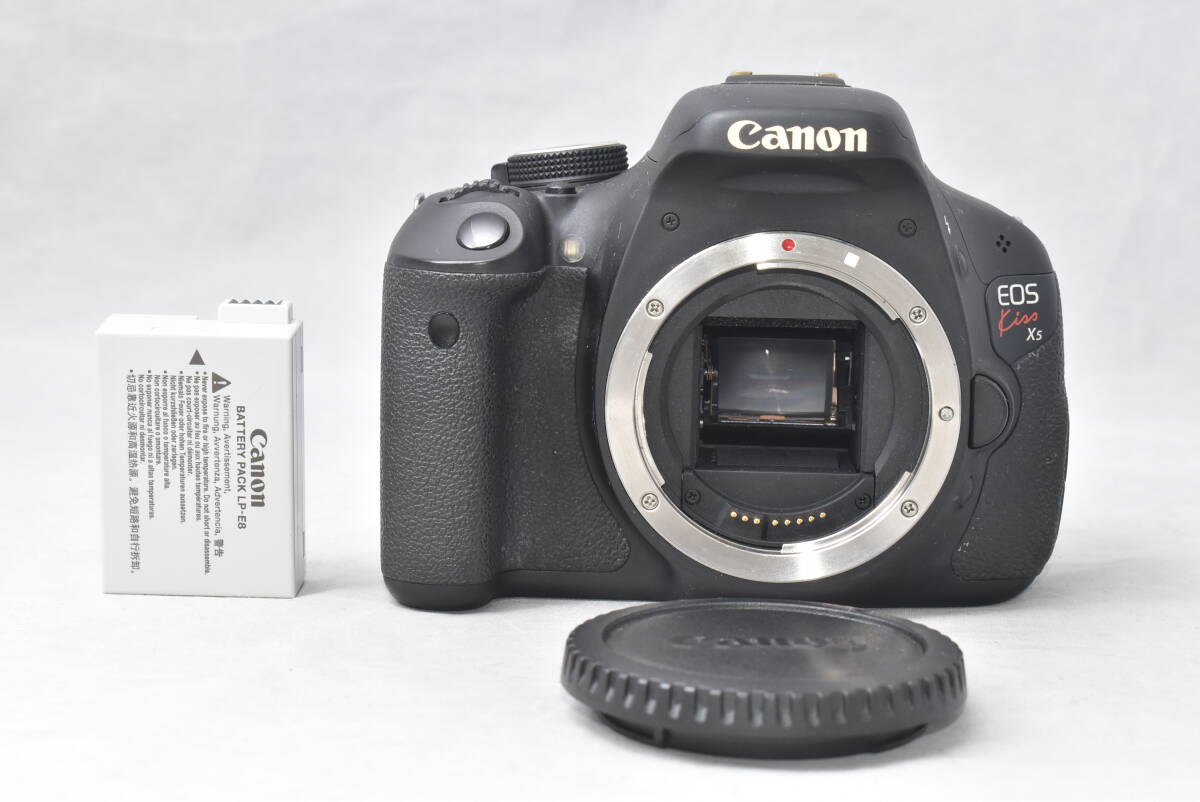 Canon キヤノン EOS Kiss X5 ボディ デジタル一眼レフカメラ ショット数2349枚