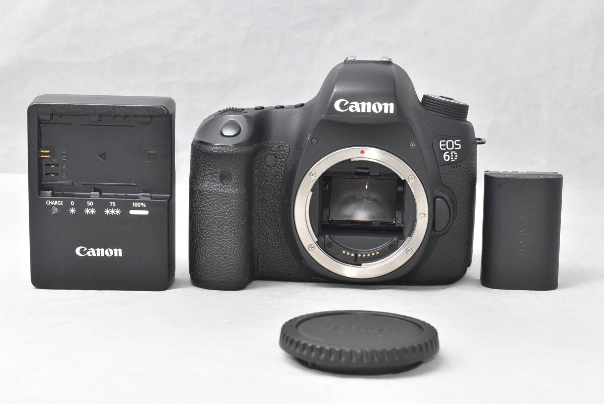 Canon キヤノン EOS 6D ボディ デジタル一眼レフカメラ ショット数56334枚