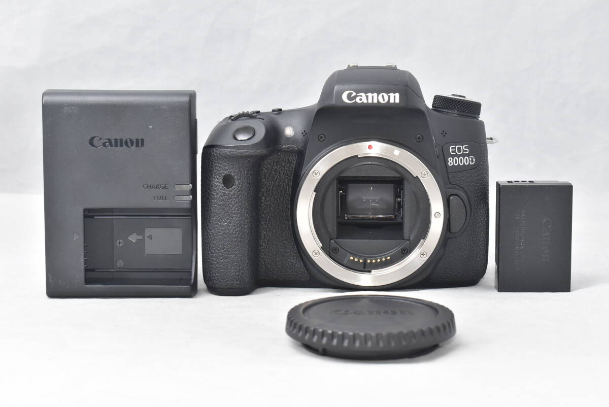 Canon キヤノン EOS 8000D ボディ デジタル一眼レフカメラ ショット数17980枚