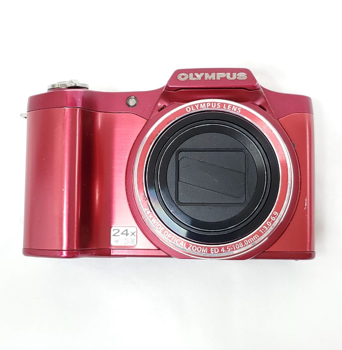 ★OLYMPUS オリンパス SZ-14 コンパクトデジタルカメラ レッド ★【中古品】#0312p-25-9-92