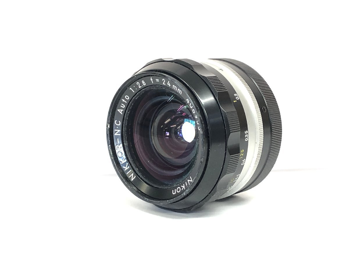 Nikon NIKKOR-N.C Auto 24mm F2.8 非Ai 広角単焦点レンズ ニコン ＃0319-3a