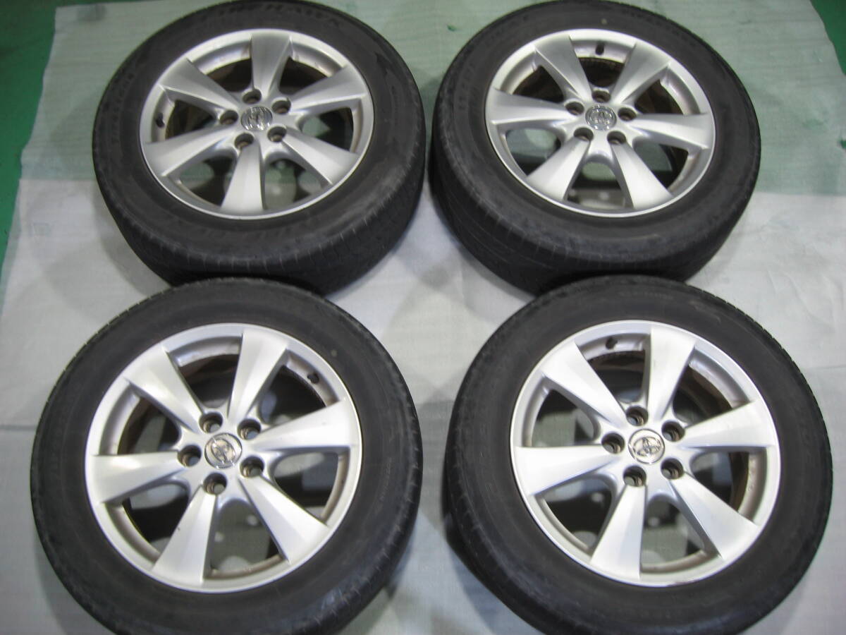 トヨタ純正アルミ215-60R17 4本中古