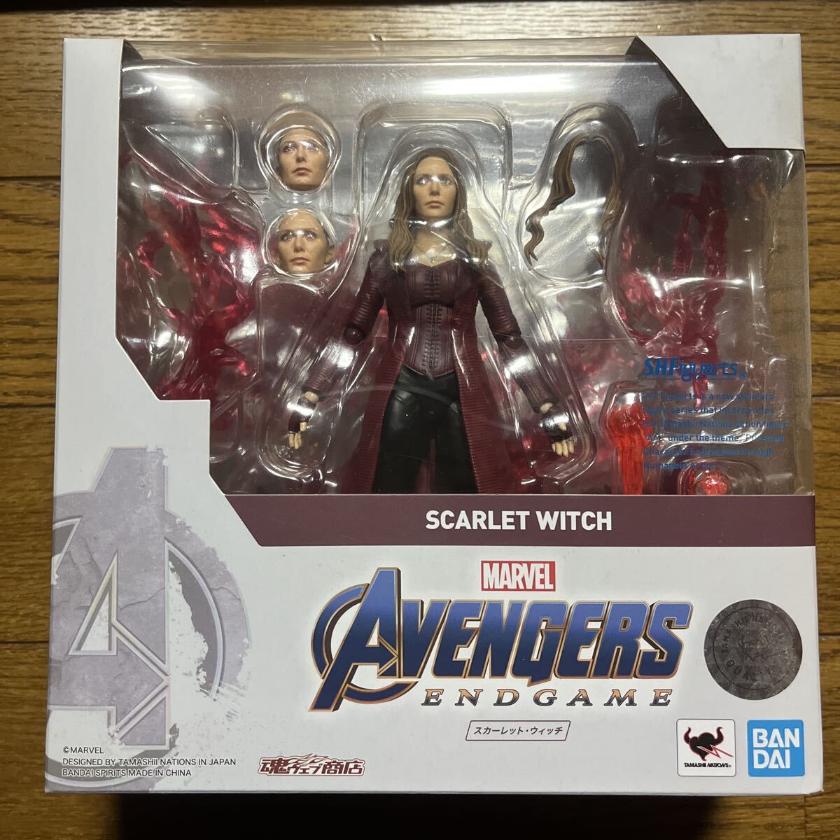 【未開封品】S.H.Figuarts スカーレット・ウィッチ エンドゲーム アベンジャーズ アイアンマン 魂ウェブ商店限定