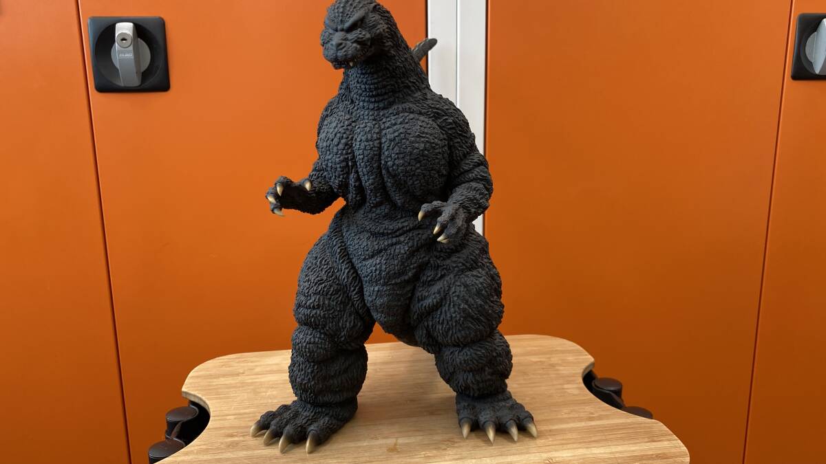 酒井ゆうじ造型工房 30cmギドゴジ北海道バージョン ゴジラ1991 レジンキャストキット完成品 怪獣 SF